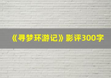 《寻梦环游记》影评300字