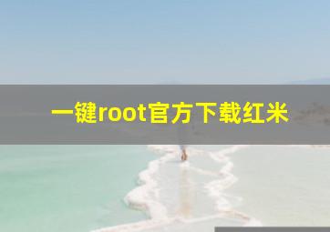 一键root官方下载红米