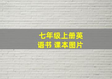 七年级上册英语书 课本图片