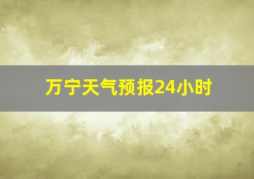 万宁天气预报24小时