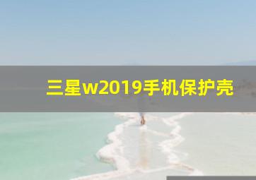 三星w2019手机保护壳