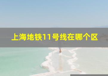 上海地铁11号线在哪个区