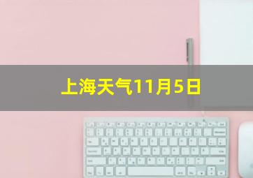 上海天气11月5日