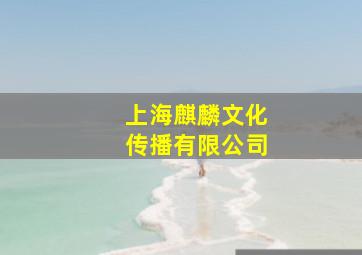 上海麒麟文化传播有限公司