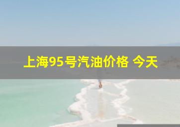 上海95号汽油价格 今天