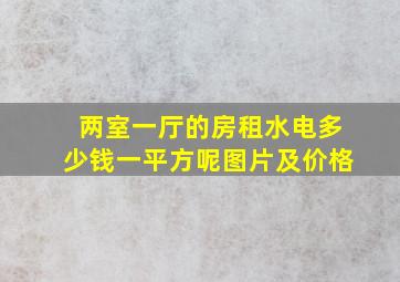 两室一厅的房租水电多少钱一平方呢图片及价格