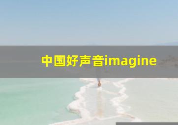 中国好声音imagine