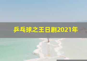 乒乓球之王日剧2021年