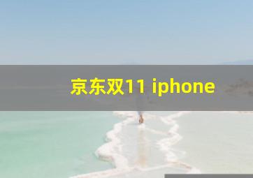 京东双11 iphone