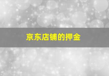 京东店铺的押金