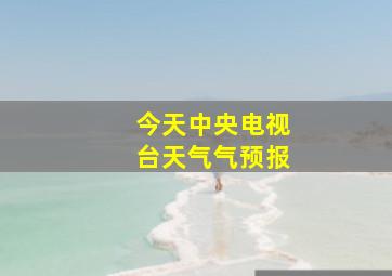 今天中央电视台天气气预报