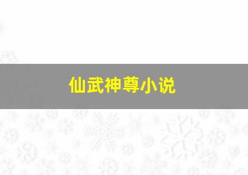 仙武神尊小说