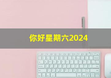 你好星期六2024