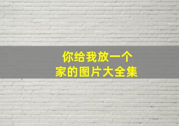 你给我放一个家的图片大全集