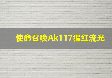 使命召唤Ak117猩红流光