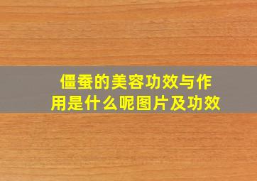 僵蚕的美容功效与作用是什么呢图片及功效