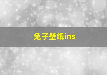 兔子壁纸ins