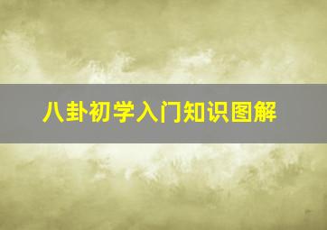 八卦初学入门知识图解