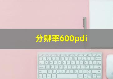 分辨率600pdi