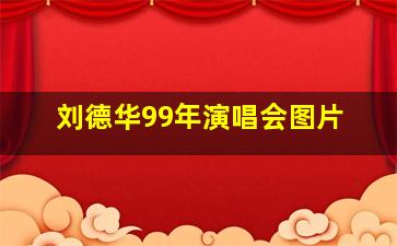 刘德华99年演唱会图片