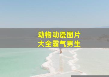 动物动漫图片大全霸气男生