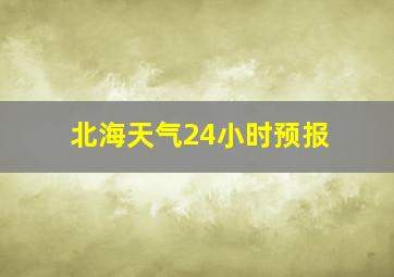 北海天气24小时预报