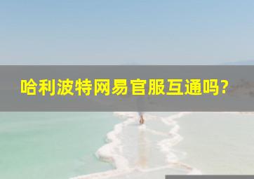 哈利波特网易官服互通吗?