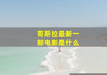 哥斯拉最新一部电影是什么