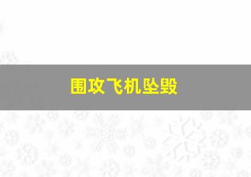 围攻飞机坠毁