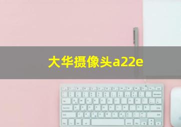 大华摄像头a22e