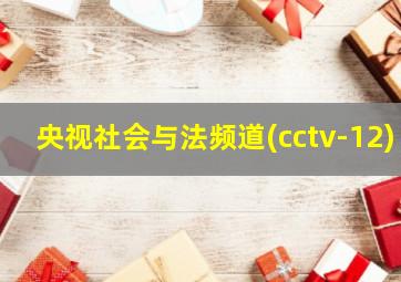 央视社会与法频道(cctv-12)