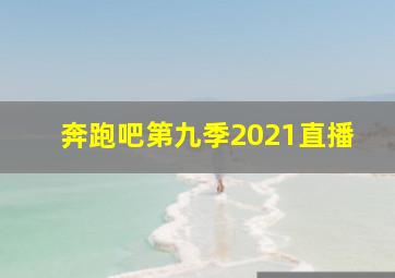 奔跑吧第九季2021直播