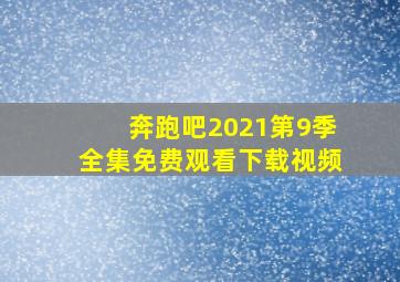 奔跑吧2021第9季全集免费观看下载视频