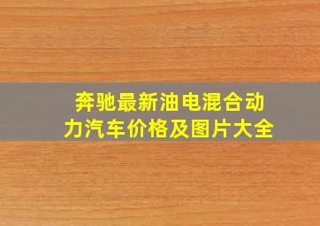 奔驰最新油电混合动力汽车价格及图片大全