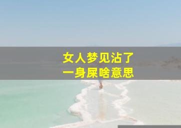 女人梦见沾了一身屎啥意思