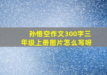 孙悟空作文300字三年级上册图片怎么写呀