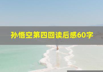 孙悟空第四回读后感60字