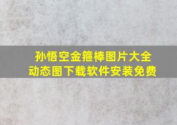 孙悟空金箍棒图片大全动态图下载软件安装免费