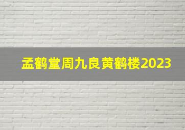 孟鹤堂周九良黄鹤楼2023