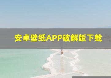 安卓壁纸APP破解版下载