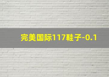 完美国际117鞋子-0.1