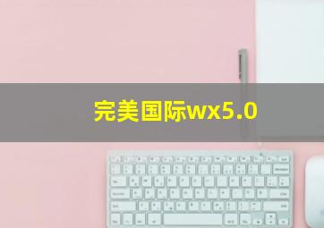 完美国际wx5.0