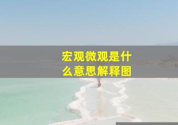 宏观微观是什么意思解释图