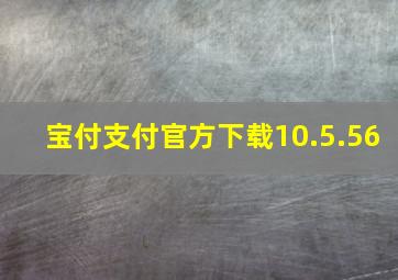 宝付支付官方下载10.5.56