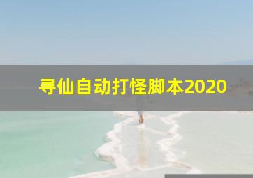 寻仙自动打怪脚本2020