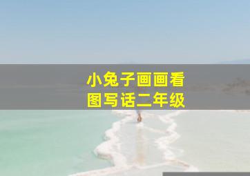 小兔子画画看图写话二年级