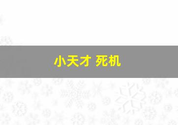 小天才 死机