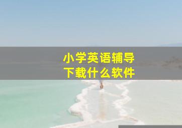 小学英语辅导下载什么软件