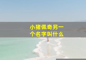 小猪佩奇另一个名字叫什么