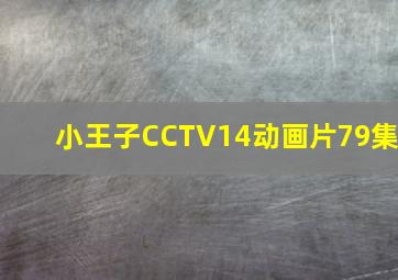 小王子CCTV14动画片79集